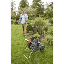 Slangenwagen AquaRoll Easy Set - L - 50m - Gardena -Gardena Verkoop slangenwagen aquaroll easy set l 50m gardena 4 7