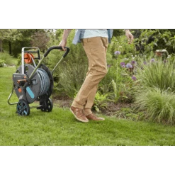 Slangenwagen AquaRoll Easy Set - L - 50m - Gardena -Gardena Verkoop slangenwagen aquaroll easy set l 50m gardena 5 7