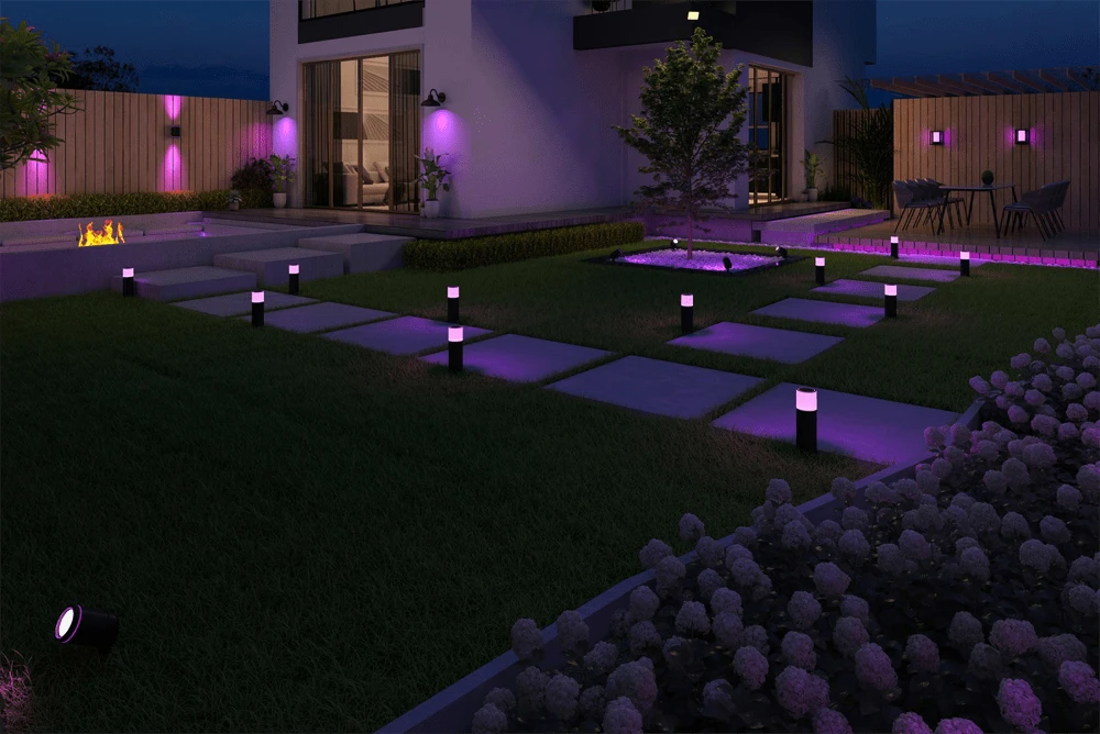 Calex Smart Outdoor Tuinnpost RGB CCT - 4W 380lm 6 Calex Smart Outdoor Tuinnpost RGB CCT - 4W 380lm - Afbeelding 4