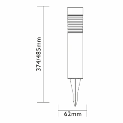 Luxform Solar Staande Tuinlamp Tacoma Post -Gardena Verkoop solar ayr 1x tacoma post solar 3 3