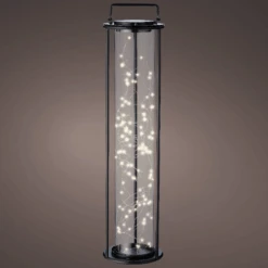 Lumineo Solar Lantaarn - LED - D20 X H79cm - Zwart -Gardena Verkoop solar lantaarn led d20 x h79cm zwart solar 2 3