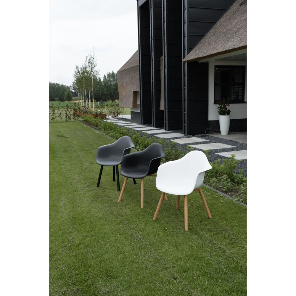 Stoel Montreux Wit 6 Stoel Montreux Wit - Afbeelding 4