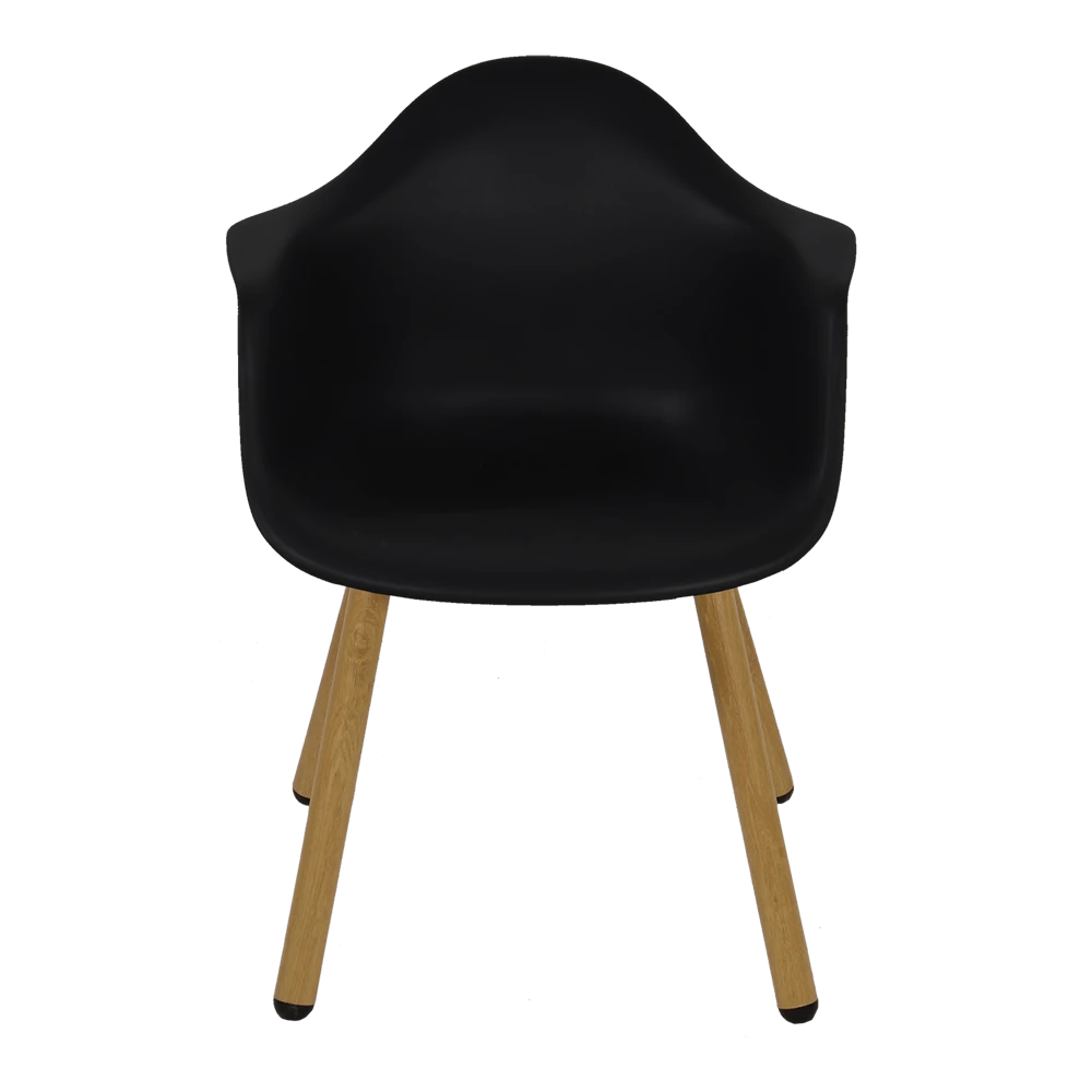 Stoel Montreux Zwart 4 Stoel Montreux Zwart - Afbeelding 2