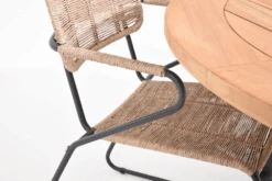 Swing Dining Stoel - Naturel -Gardena Verkoop swing dining stoel naturel 6 3