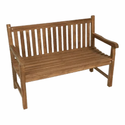Teak Bank De Luxe - 130cm - Naturel