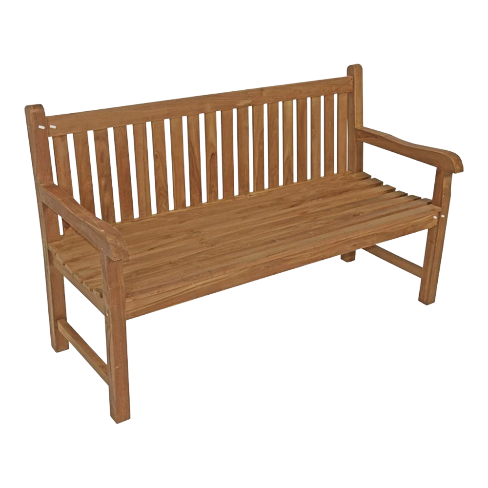 Teak Bank De Luxe - 150cm - Naturel 3 Teak Bank De Luxe - 150cm - Naturel