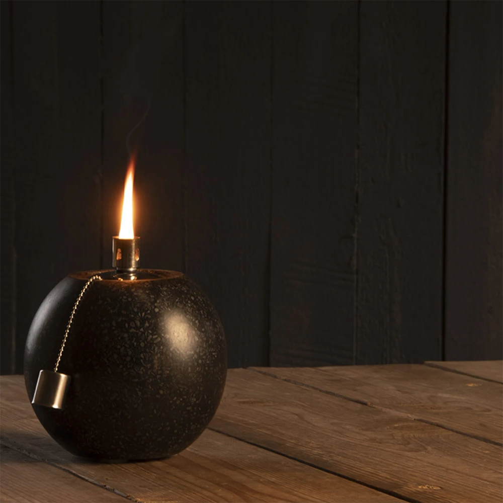 Terrazzo Olielamp S - Fancy Flames 4 Terrazzo Olielamp S - Fancy Flames - Afbeelding 2