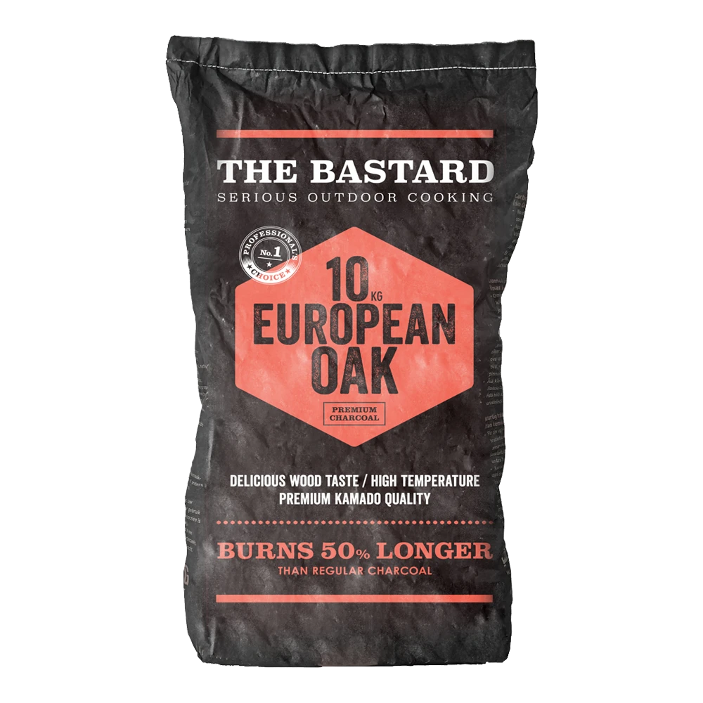 The Bastard European Oak 10kg - Houtskool 3 The Bastard European Oak 10kg - Houtskool
