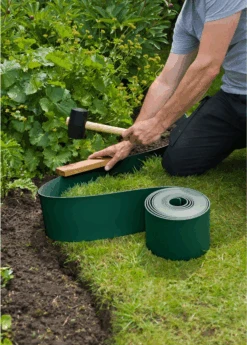 Tuinborderrand PE Groen 3mm - 10x0,15m - Nature -Gardena Verkoop tuinborderrand pe groen 3mm 10x0 15m nature 4