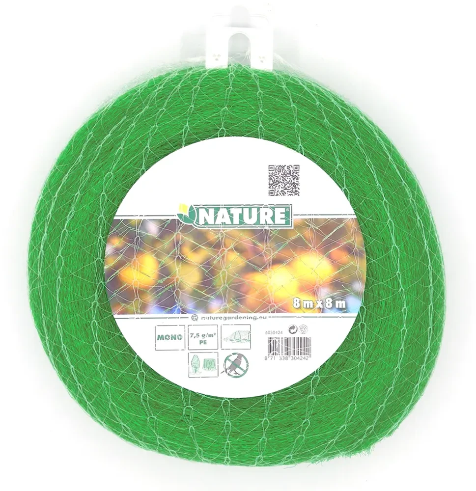 Tuinnet Mono - 8x8m - Groen - Nature 3 Tuinnet Mono - 8x8m - Groen - Nature