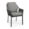 Tuinstoel Liv - Dining Stoel - Charcoal -Gardena Verkoop tuinstoel liv dining stoel charcoal 1