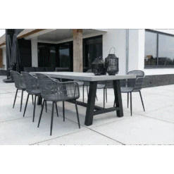 Tuintafel Toro - Betonlook - 250x100cm -Gardena Verkoop tuintafel toro betonlook 250x100cm 4