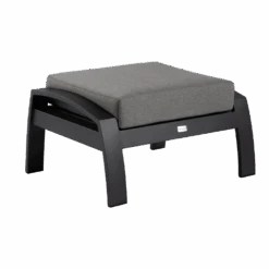 Valencia Lounge Voetenbank - Charcoal