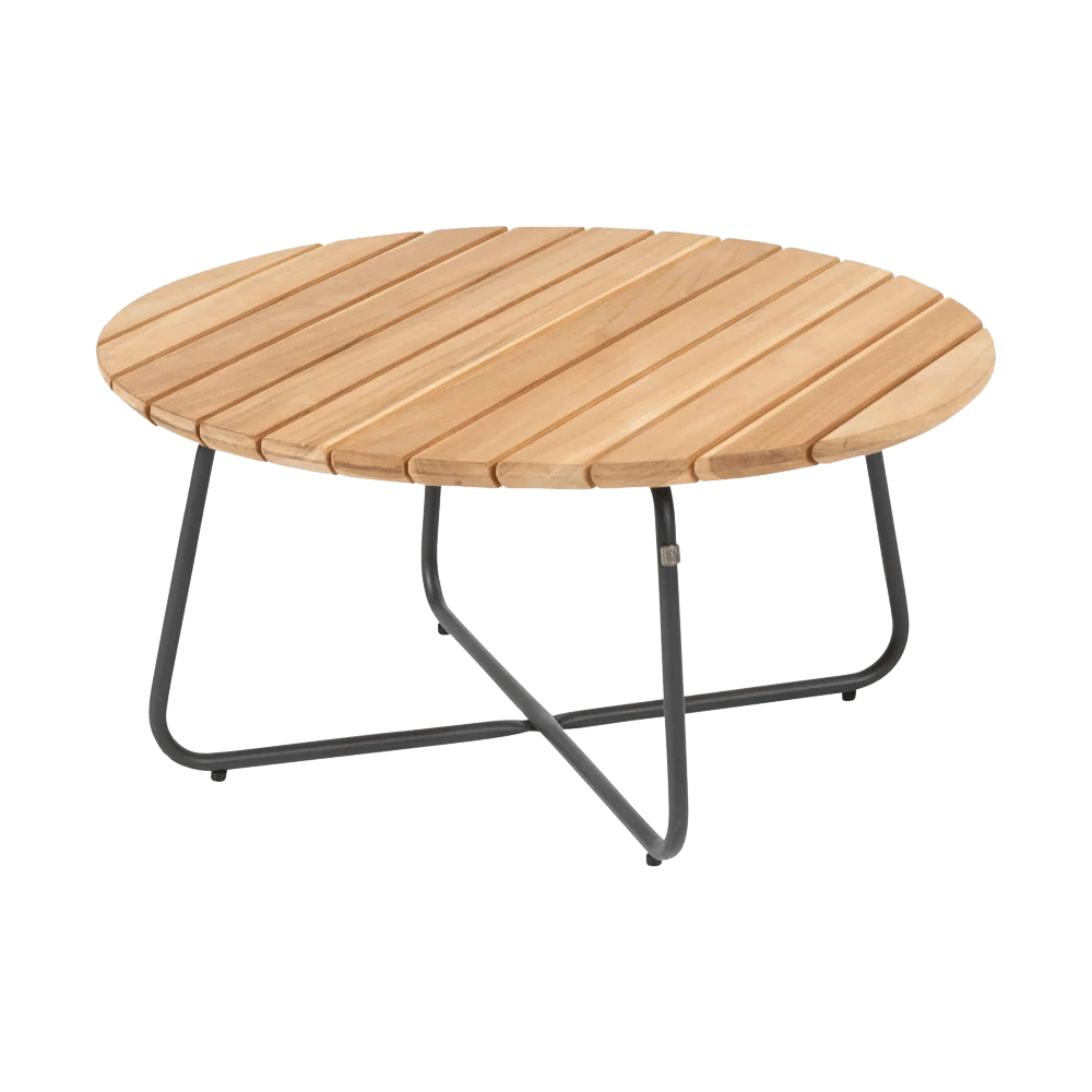 Verdi Coffee Tafel - U00f8 73 Cm - Natural Teak 3 Verdi Coffee Tafel - U00f8 73 Cm - Natural Teak