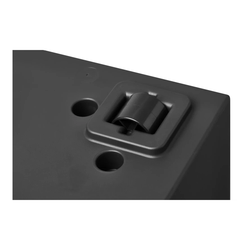 Elho Vivo Next Lang Wielen 80cm - Living Black 5 Elho Vivo Next Lang Wielen 80cm - Living Black - Afbeelding 3