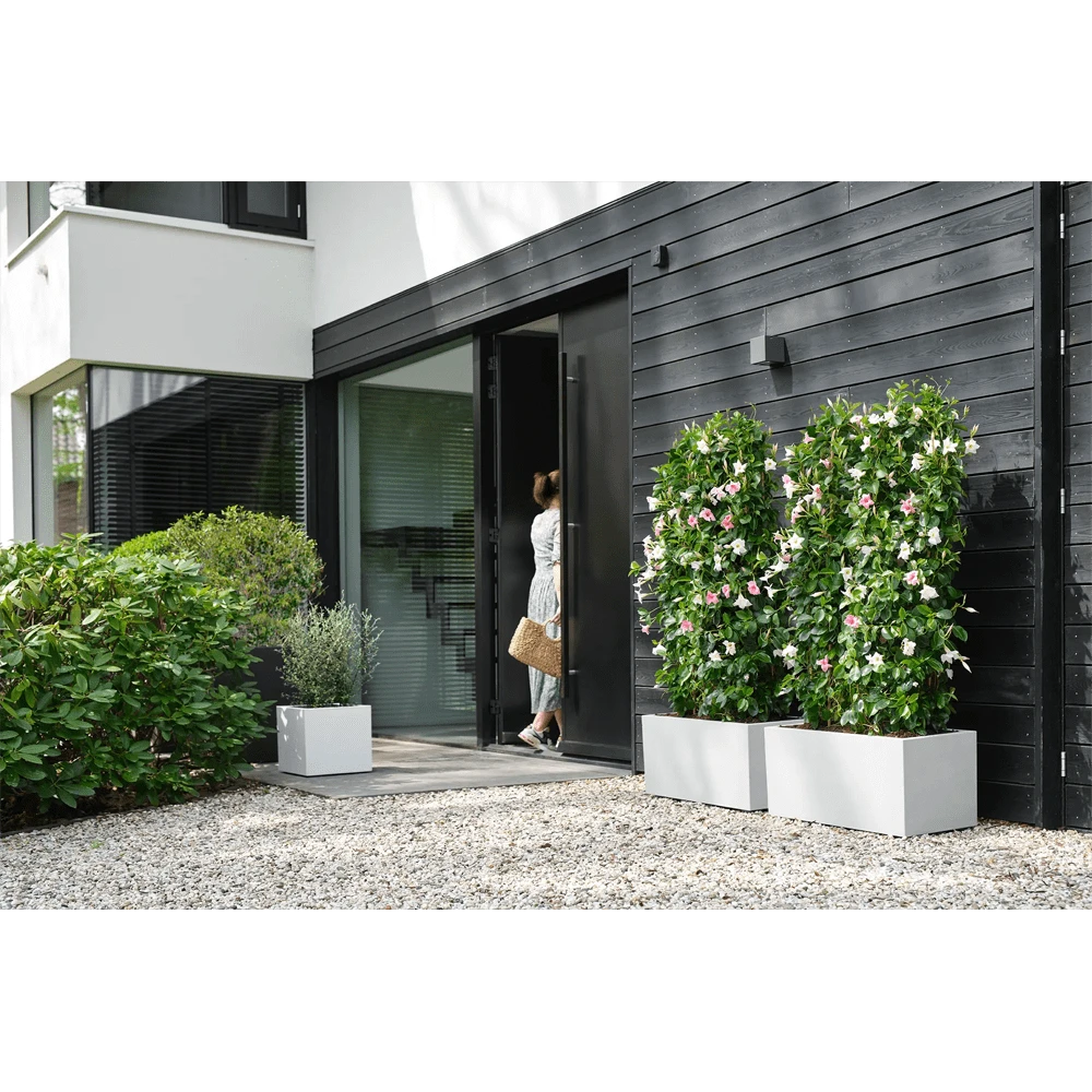 Elho Vivo Next Vierkant Wielen 30cm - Wit 8 Elho Vivo Next Vierkant Wielen 30cm - Wit - Afbeelding 6