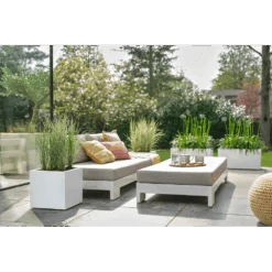 Elho Vivo Next Vierkant Wielen 40cm - Wit 15 Elho Vivo Next Vierkant Wielen 40cm - Wit -Gardena Verkoop vivo next vierkant wielen 40cm wit 7 1