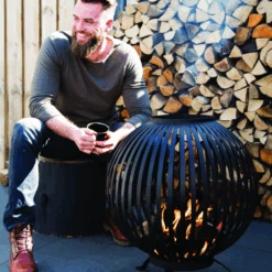 Vuurbal Met Strepen - D60cm - Fancy Flames 13 Vuurbal Met Strepen - D60cm - Fancy Flames -Gardena Verkoop vuurbal met strepen d60cm fancy flames 6