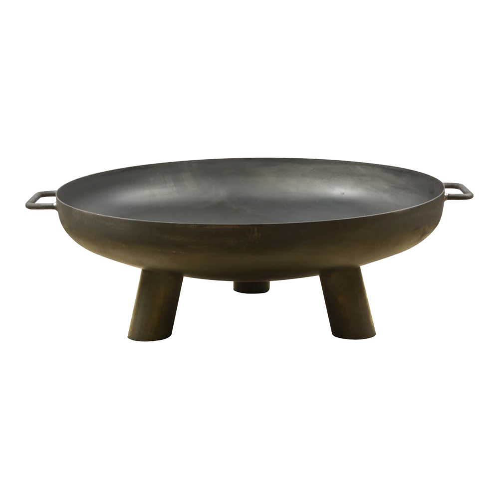 Vuuschaal Staal - D70cm - Fancy Flames 3 Vuuschaal Staal - D70cm - Fancy Flames