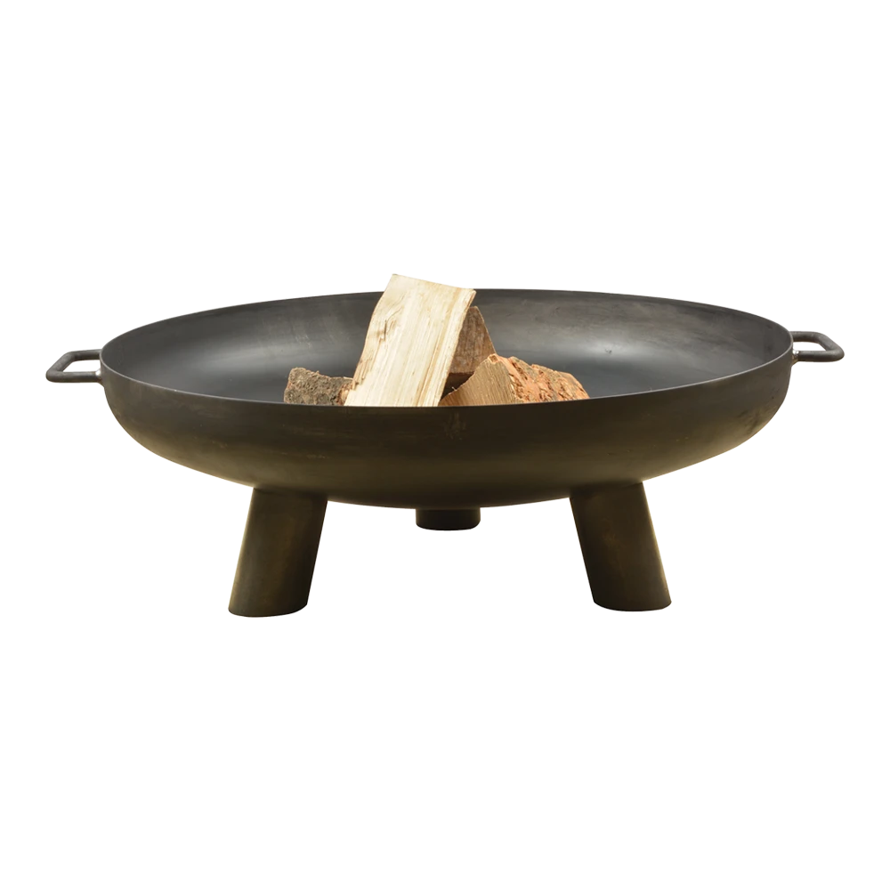 Vuuschaal Staal - D70cm - Fancy Flames 4 Vuuschaal Staal - D70cm - Fancy Flames - Afbeelding 2