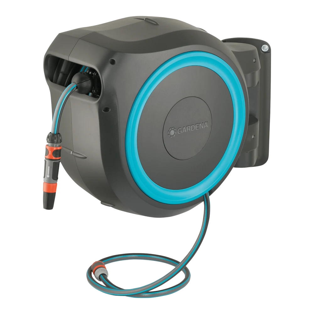Wandslangenbox RollUp - M/L - 25m - Blauw - Gardena 3 Wandslangenbox RollUp - M/L - 25m - Blauw - Gardena