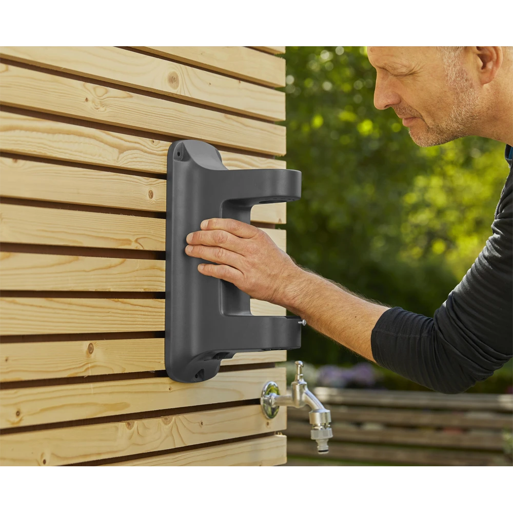 Wandslangenbox RollUp - M/L - 25m - Blauw - Gardena 5 Wandslangenbox RollUp - M/L - 25m - Blauw - Gardena - Afbeelding 3