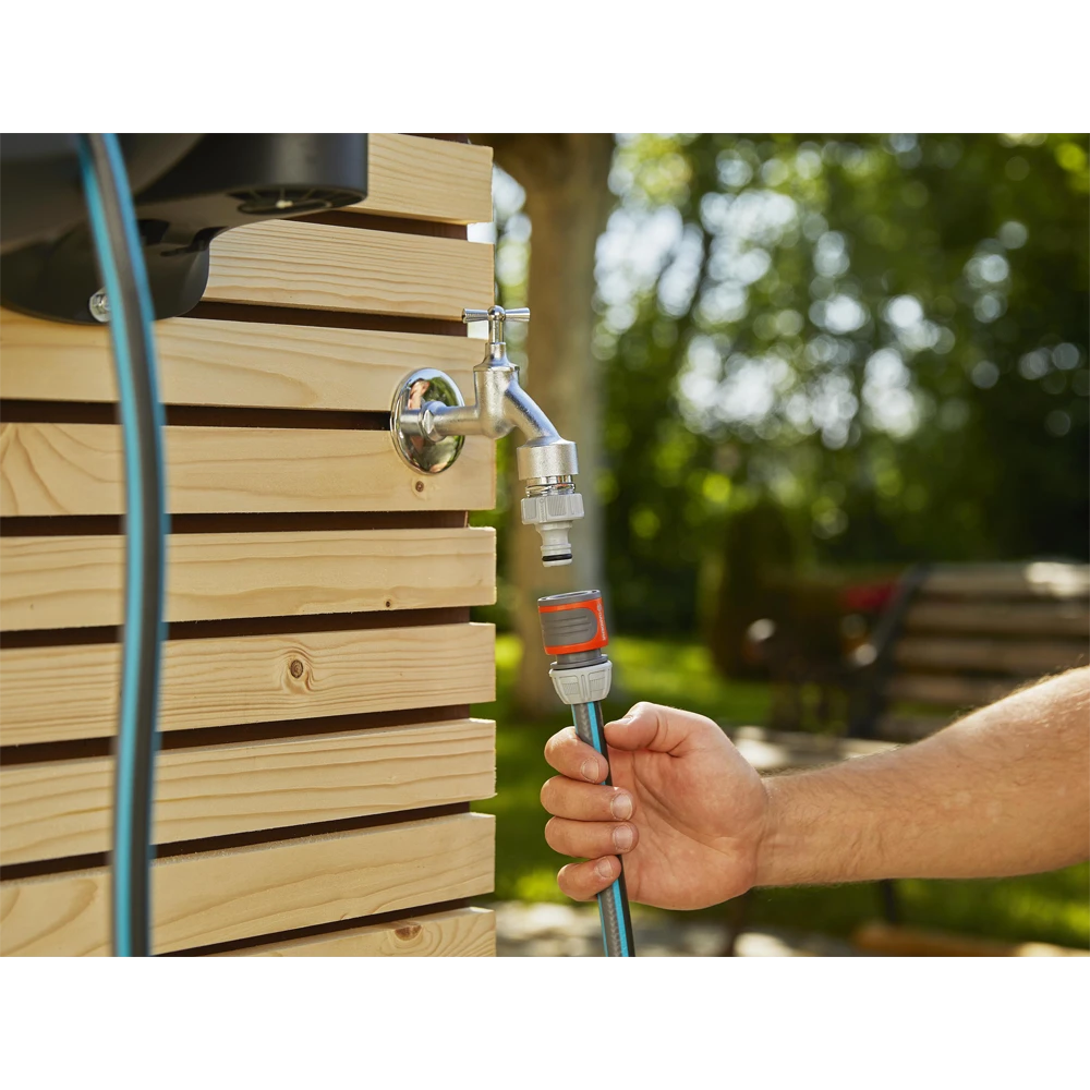 Wandslangenbox RollUp - M/L - 25m - Blauw - Gardena 6 Wandslangenbox RollUp - M/L - 25m - Blauw - Gardena - Afbeelding 4