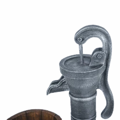 Waterornament Pomp Met Vaten - 74cm Hoog - Polystone -Gardena Verkoop waterornament pomp met vaten 74cm hoog polystone 4